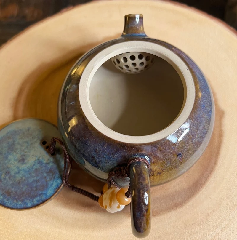 Jianshui Kollektion von im Holzofen gebrannten, glasierten Teekannen