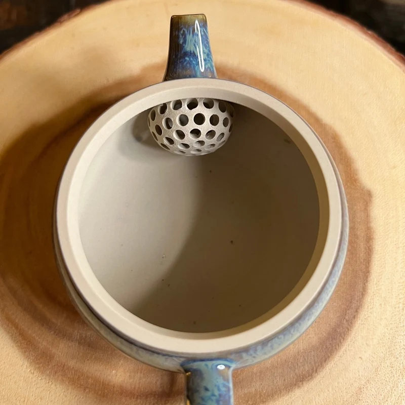 Jianshui Kollektion von im Holzofen gebrannten, glasierten Teekannen