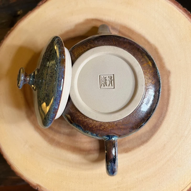 Jianshui Kollektion von im Holzofen gebrannten, glasierten Teekannen