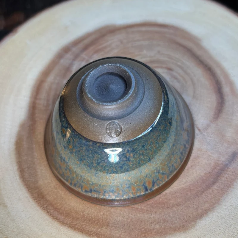 Kyoyaki Tenmoku Japanische handgefertigte Teetassen-Kollektion