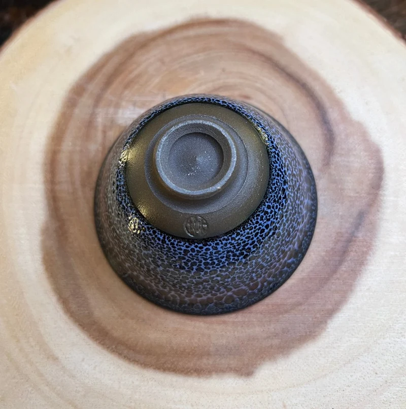 Kyoyaki Tenmoku Japanische handgefertigte Teetassen-Kollektion