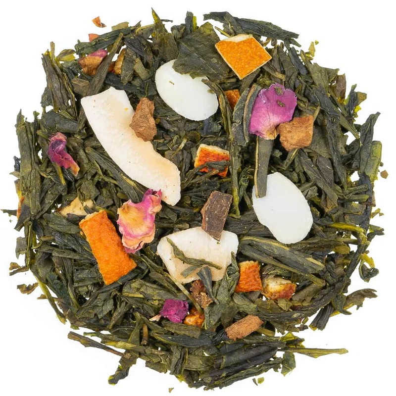 Grüner Winter – Grüntee mit Orange & Zimt
