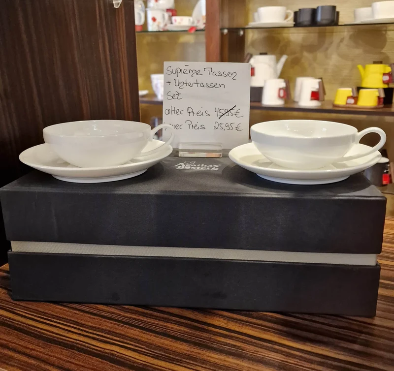 Teetassenset „Supreme“ – Fine Bone China (Agatha’s Bester)