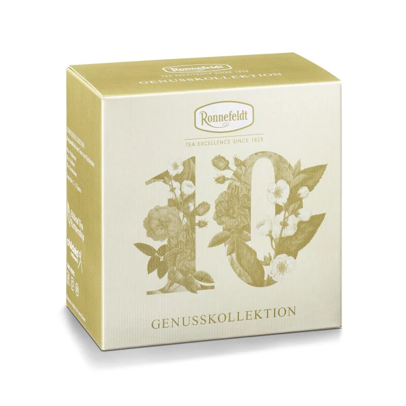 Probierbox Genusskollektion – Tee-Akademie mit 10 losen Sorten