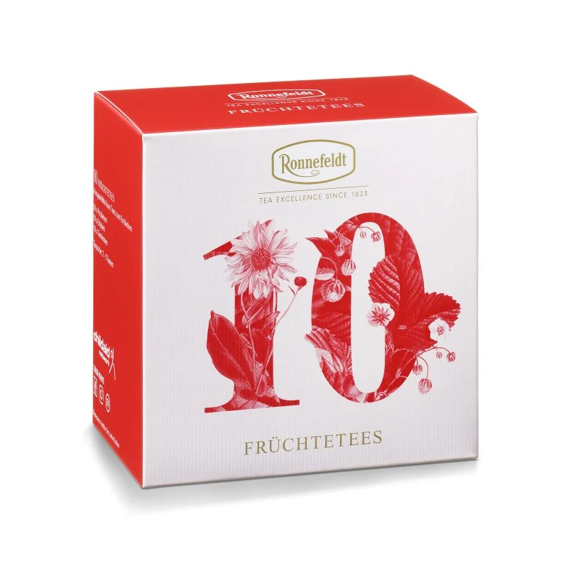 Tee Probierbox Früchtetees – 10 lose Teeproben