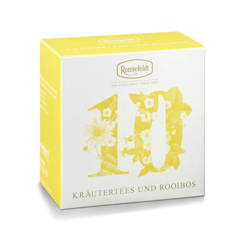 Tee Probierbox Kräuter & Rooibos – 10 lose Teeproben