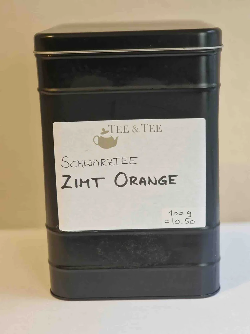 Schwarztee Orange Zimt