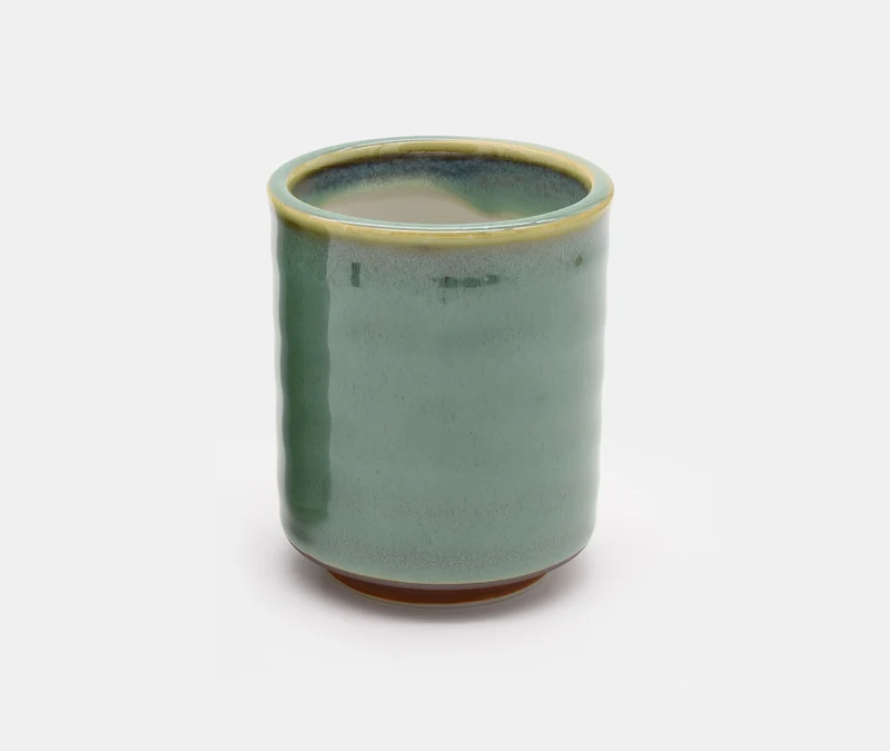 Aoi Green Glaze Ceramic Cup