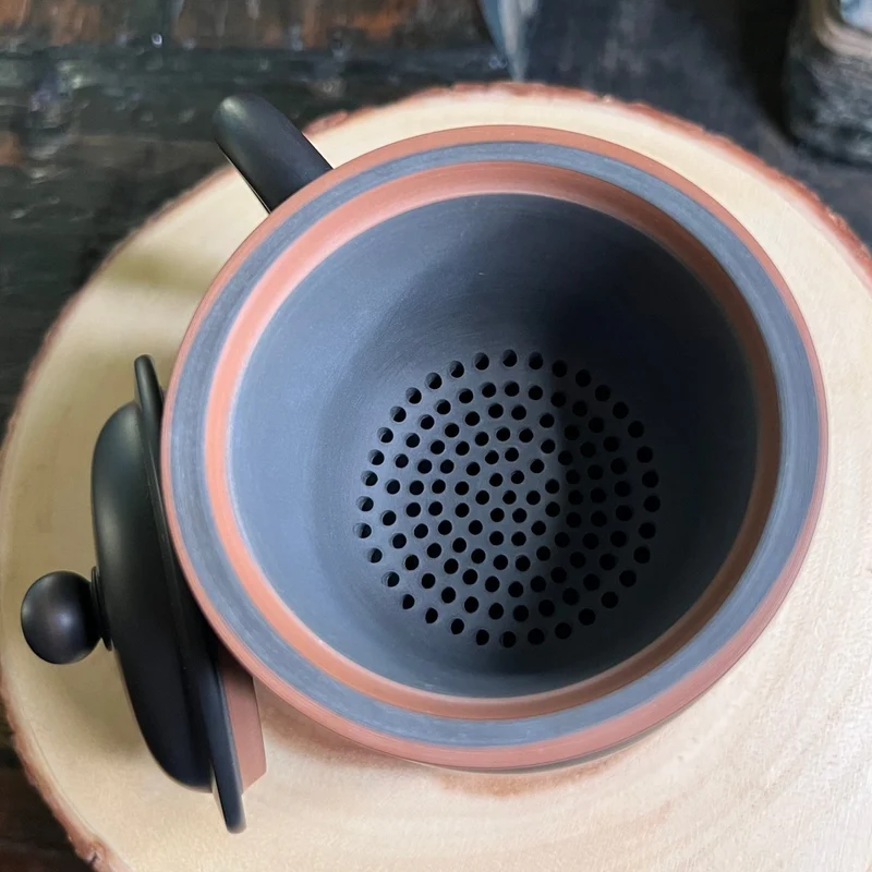 Jianshui „Lotus Reverie“ handgefertigter Büro-Teebecher mit Sieb