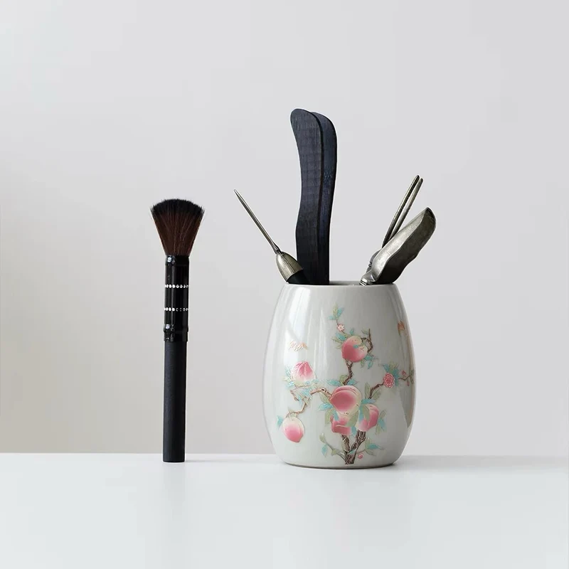 Gongfu-Teezeremonie-Werkzeugset mit Tonhalter