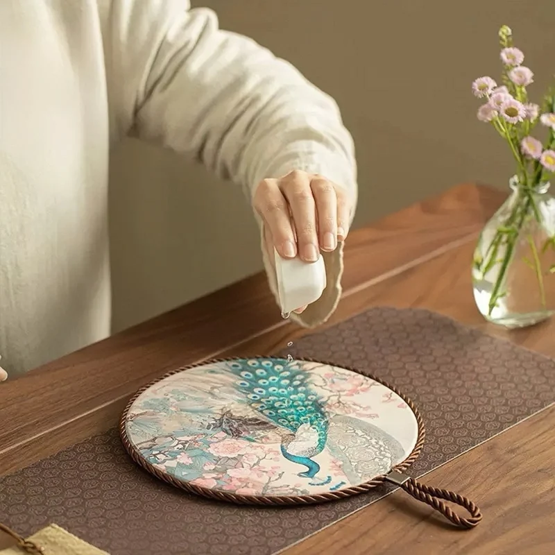 Spring Garden – Schnelltrocknendes Ton-Teetablett