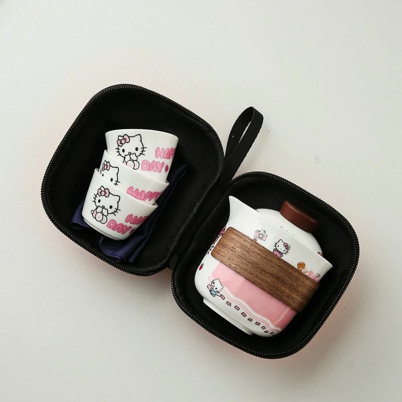 Verspieltes Kätzchen-Reisetee-Set (Limitierte Auflage)
