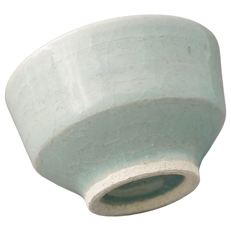 Celadon Teeschale von Kato Juunidai
