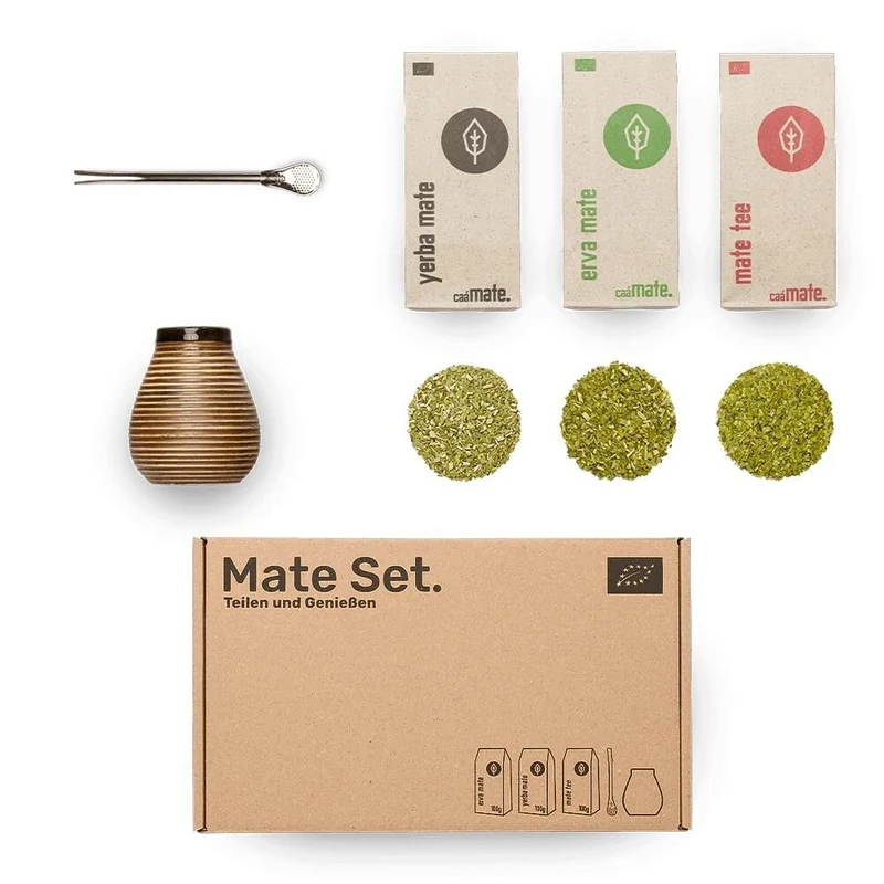 Mate Set Becher Keramik