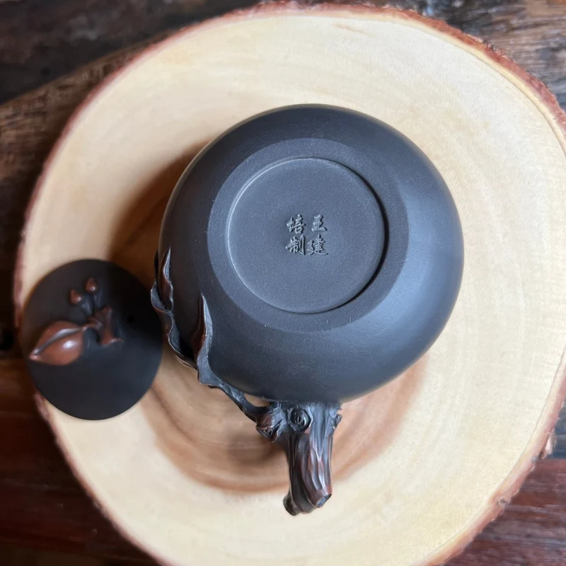 Ember Peach – Jianshui-Meister-Handgefertigte Teekanne
