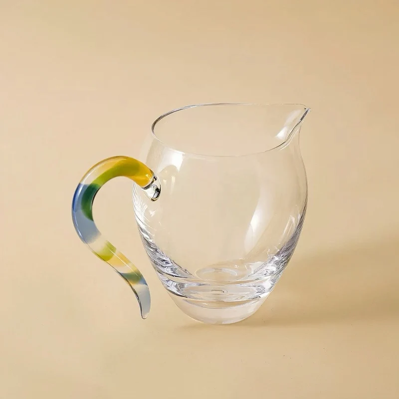 Aurora Handle Cha Hai – Kristallglas-Schale/Teekanne