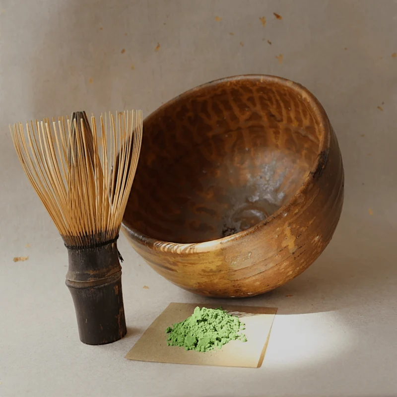 „Fine Earth“ handgefertigte Shigaraki-Matcha-Schale