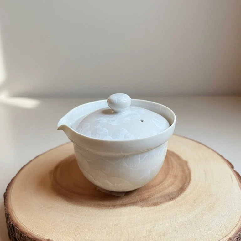 Eiskristall-Houhin-Teekanne (japanische Gyokuro-Teekanne)