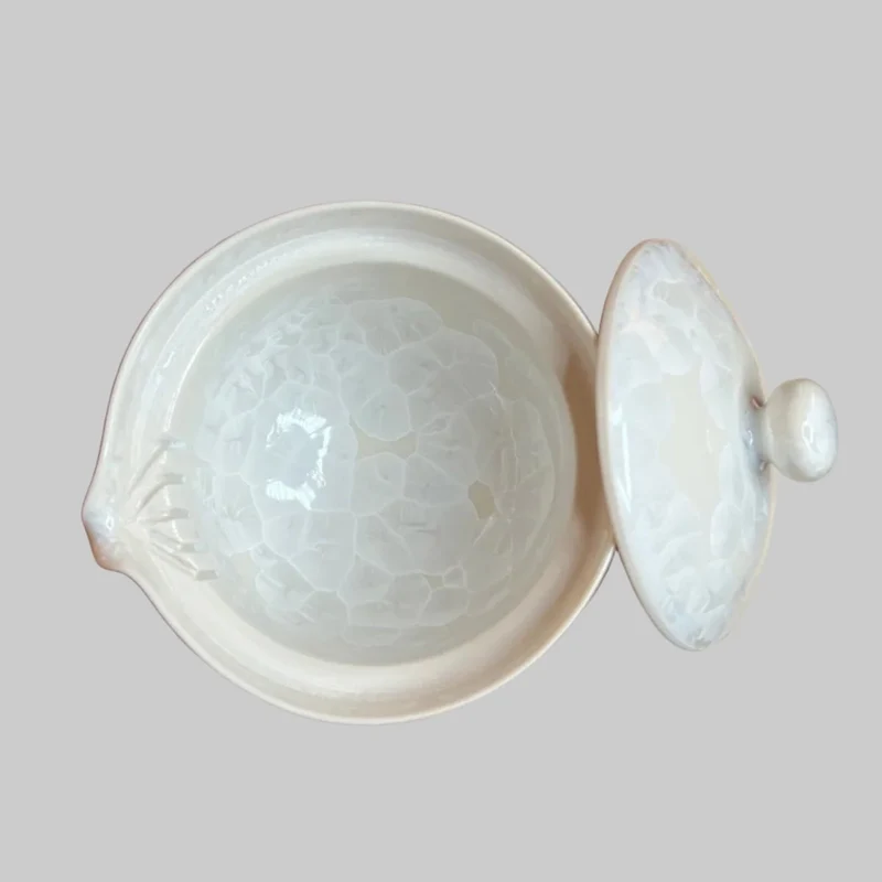 Eiskristall-Houhin-Teekanne (japanische Gyokuro-Teekanne)