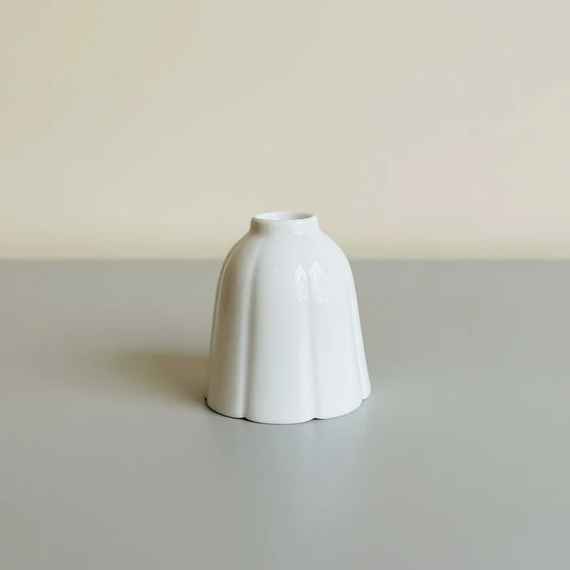 Jingdezhen Gongfu-Teetasse „Lotusblütenblatt“ aus weißer Jade, 45 ml
