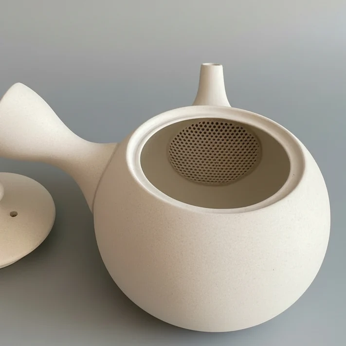 Japanische Kyusu Tokoname Teekannen-Kollektion