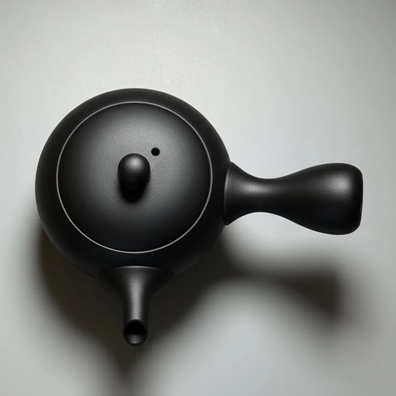Japanische Kyusu Tokoname Teekannen-Kollektion