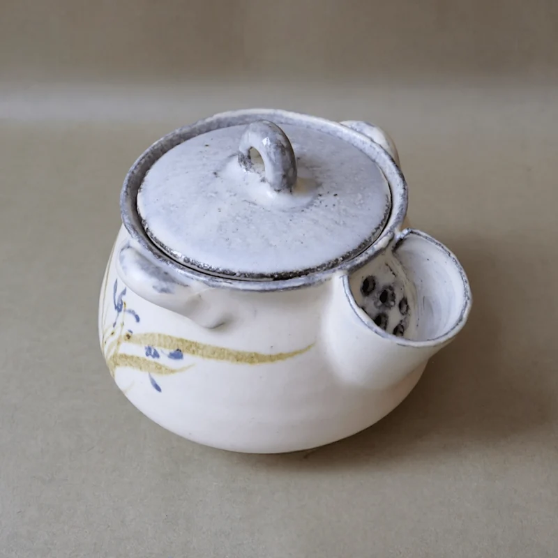 Jingdezhen Steinzeug „Irisblüte“ Easy Gaiwan