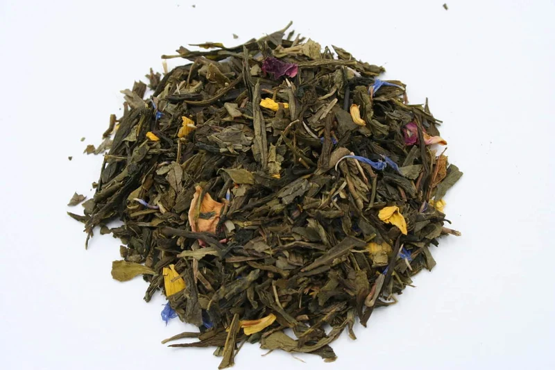 Morgenträume – Grüner Tee mit Blüten & Fruchtnote