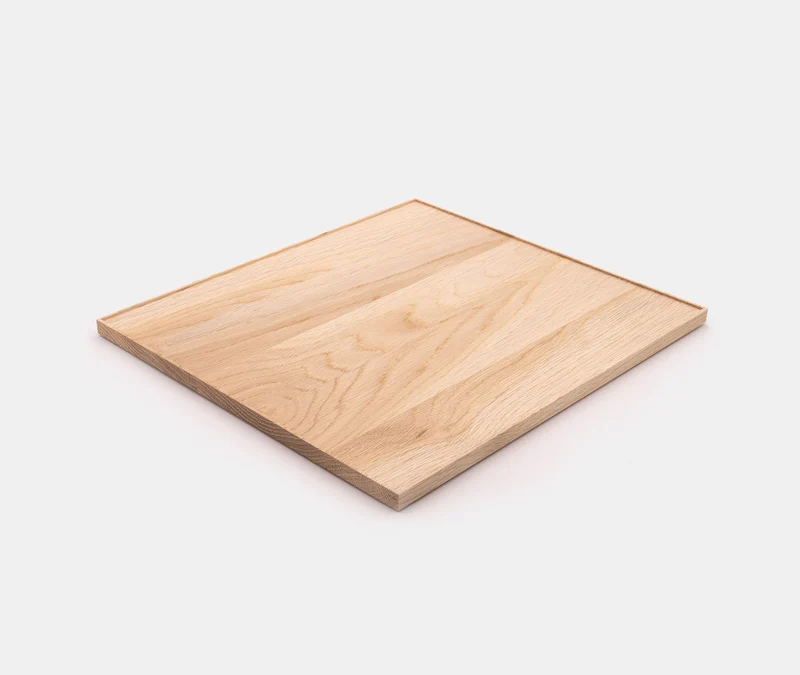 Square Oak Tray - Large