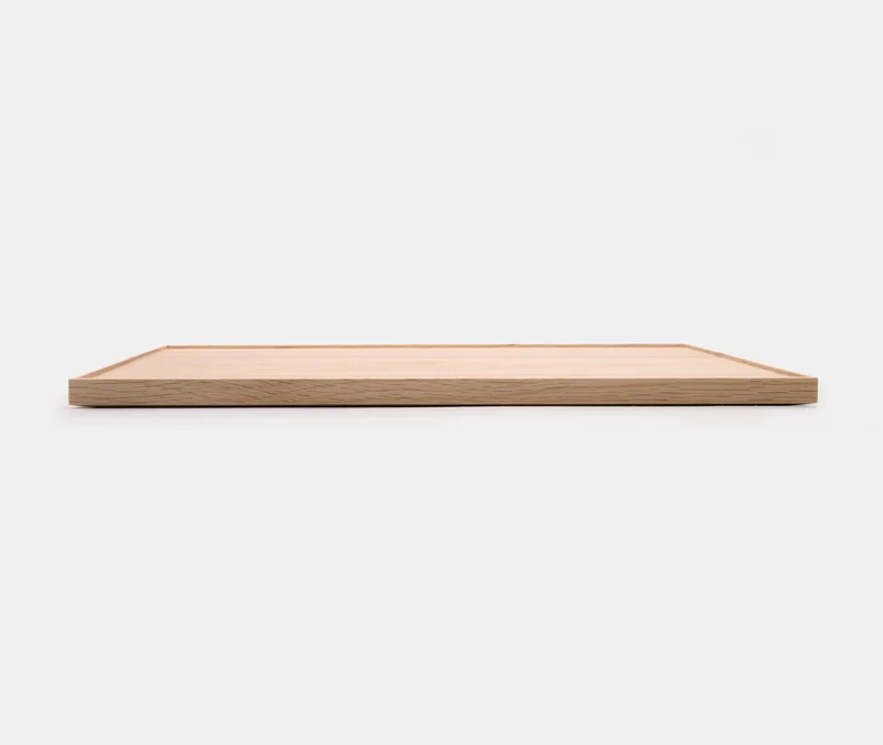 Square Oak Tray - Large