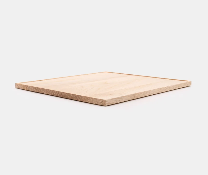 Square Oak Tray - Large