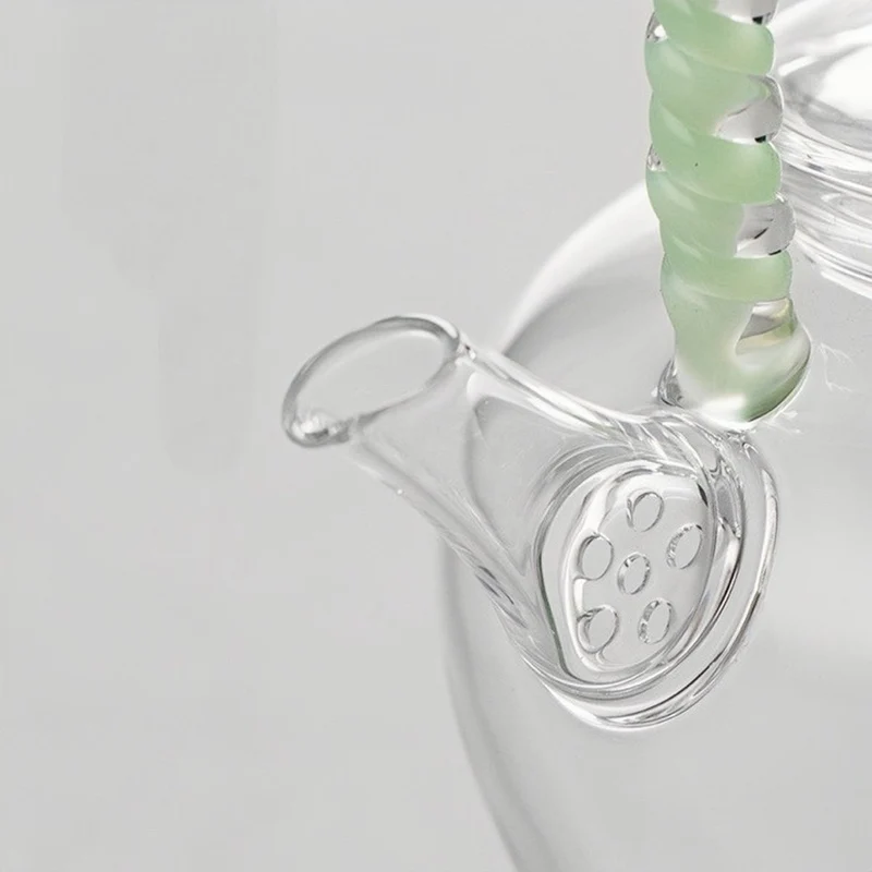 Leuchtende Loop Glas-Teekanne, klein, 120 ml