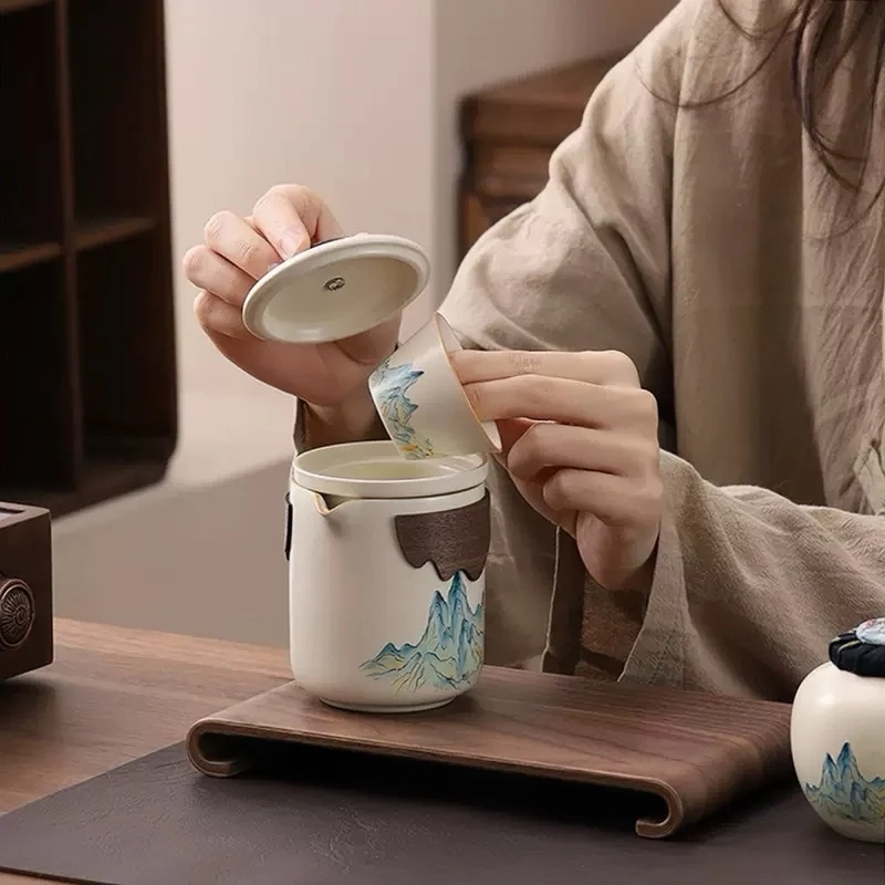 Emerald Mountain Tragbares Gongfu-Brauset