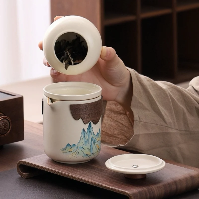 Emerald Mountain Tragbares Gongfu-Brauset