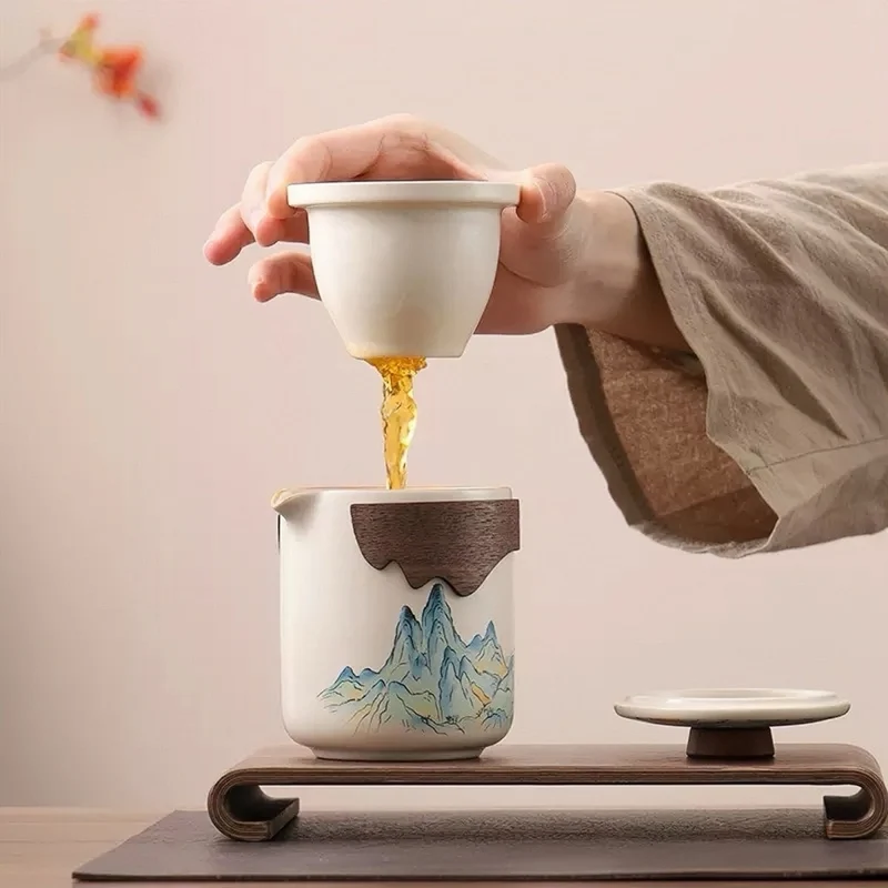 Emerald Mountain Tragbares Gongfu-Brauset