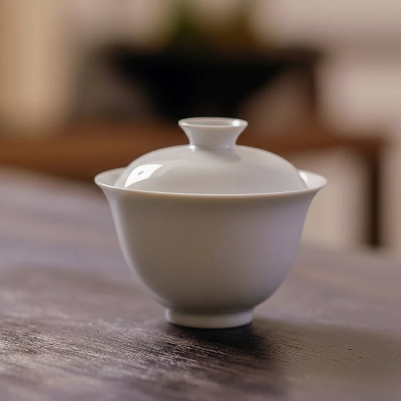 Jingdezhen Soft Glaze Harmony Collection Gaiwan