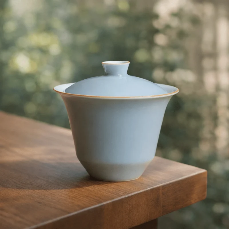 Jingdezhen Soft Glaze Harmony Collection Gaiwan