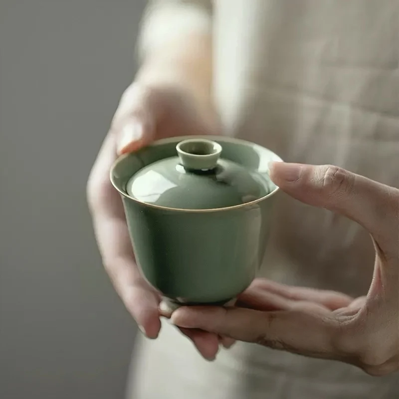 Jingdezhen Soft Glaze Harmony Collection Gaiwan