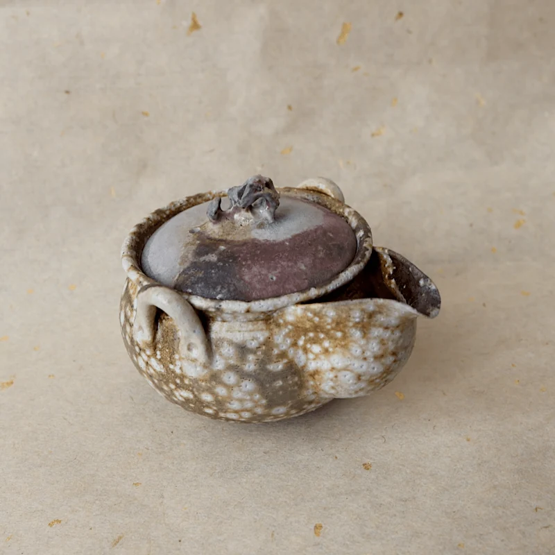 Holzbefeuerter handgemachter Gaiwan aus Jingdezhen