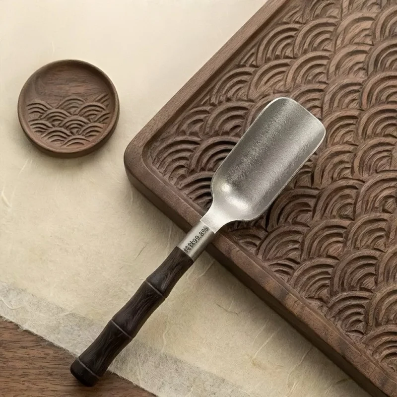 Kollektion von Teebesteck aus Titan