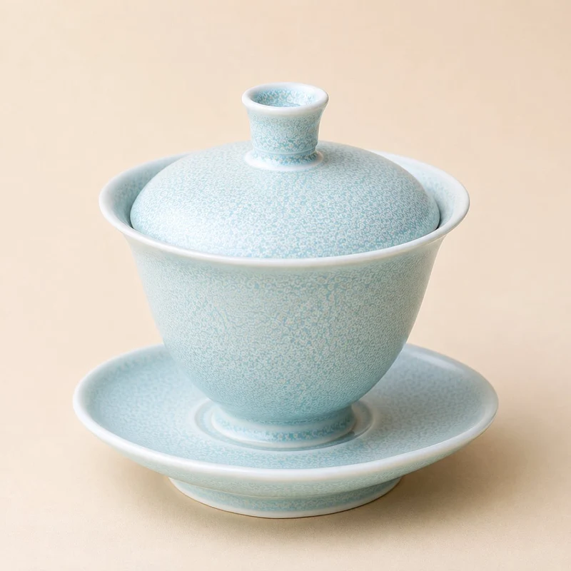 Jingdezhen „Frostgeflüster“ Gaiwan