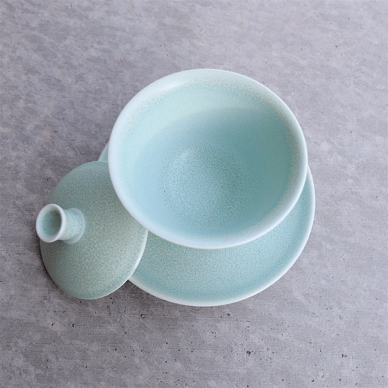 Jingdezhen „Frostgeflüster“ Gaiwan
