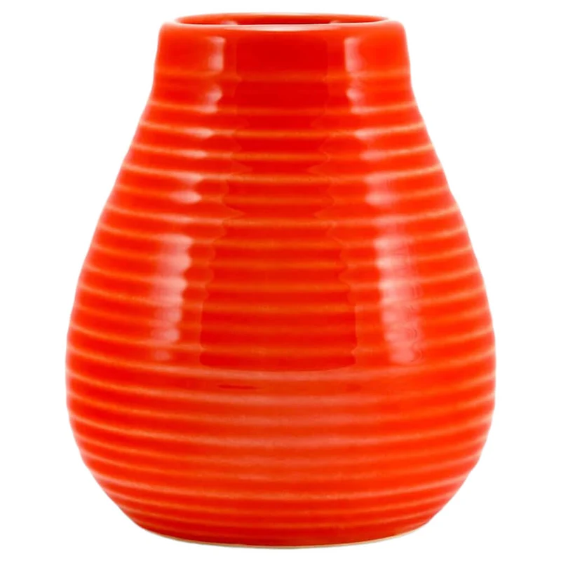 Matebecher Keramik mit Bombilla