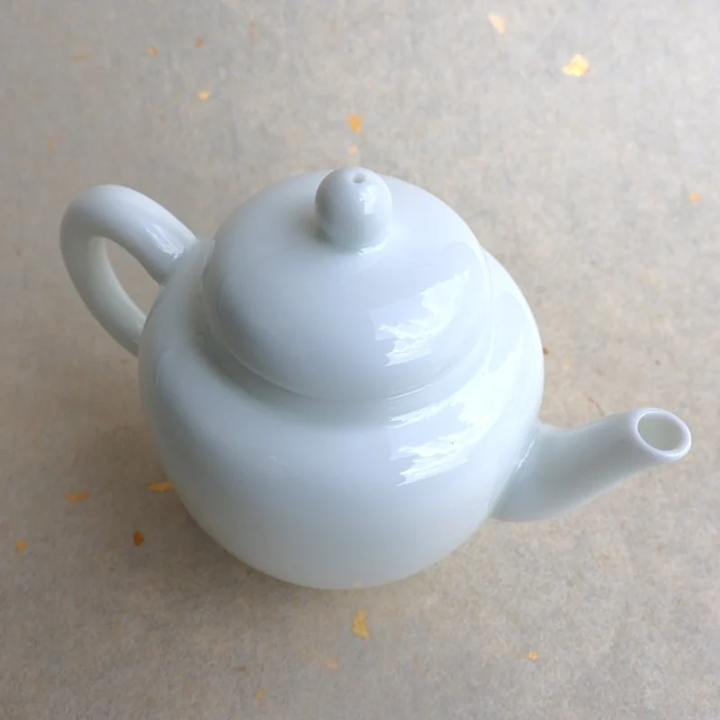 Authentische Jingdezhen „Huai Ying“ Jade-Porzellan-Gongfu-Teekanne 120 ml