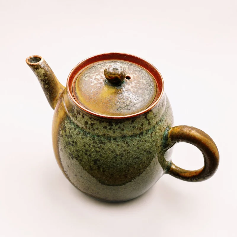 Jingdezhen-Teekannenkollektion mit Ascheglasur