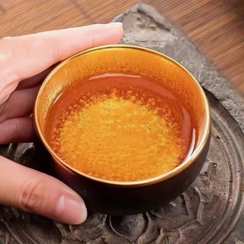 Meisterlich ausgewählte Jianzhan Tenmoku Teetasse