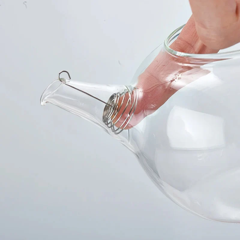 Glas Teekanne aus China