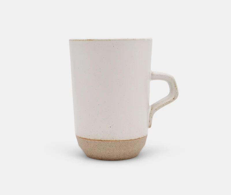 Ceramic Lab Mug Tall White - 360ml