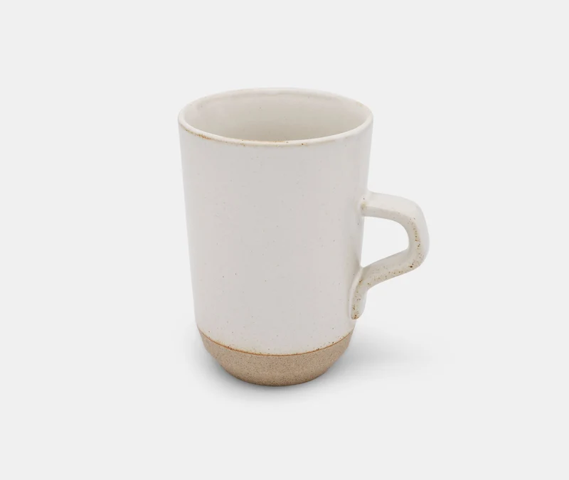 Ceramic Lab Mug Tall White - 360ml