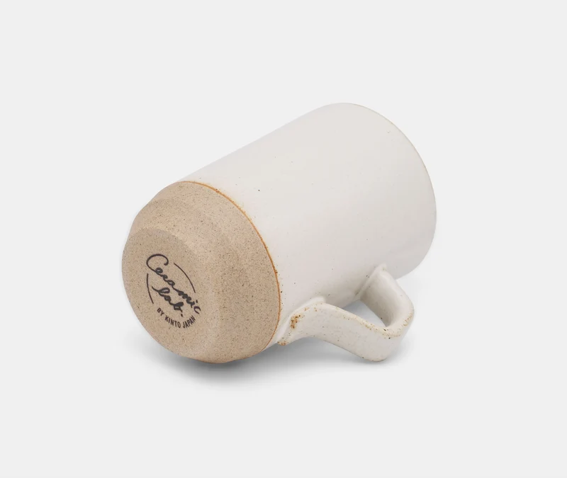 Ceramic Lab Mug Tall White - 360ml